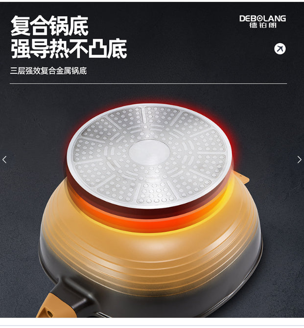 料理も片付けも、もっとシンプルに。TitanWok™ 多機能チタン鍋